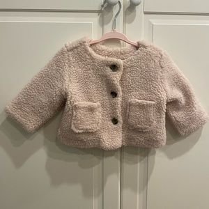 Hanna Andersson Baby Faux Shearling Jacket